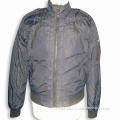 Men's Padded Jacket with 100% Polyester 210T Lining Fabric